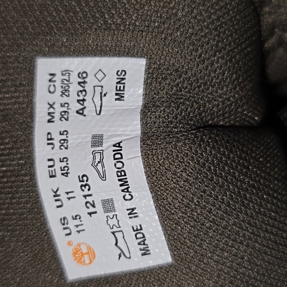 Timberland Outdoor Performance White Ledge Hiking Boot Mens Size 11.5 - Picture 10 of 12